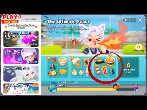 The Ultimate Feast, Downtown Location (Play Together Game)