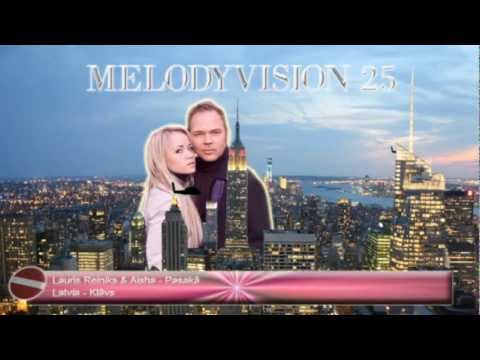 MelodyVision 25 - LATVIA - Lauris Reiniks & Aisha - "Pasakā"