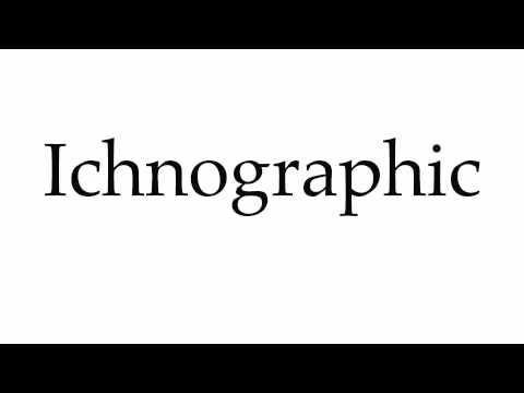 How to Pronounce Ichnographic