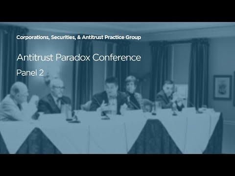Current State-of-Play [2018 Antitrust Paradox Conference]