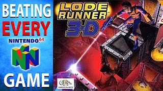 Beating EVERY N64 Game - Lode Runner 3-D (104/394)