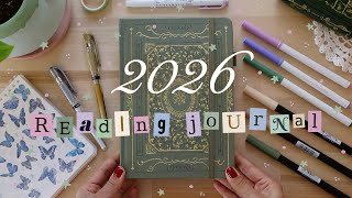 2026 reading journal setup! 🍃🪻