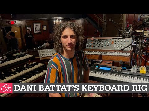 Dani Battat's Eggy Keyboard Rig