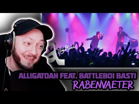 Alligatoah feat. BattleBoi Basti - Rabenväter LIVE - Reaction