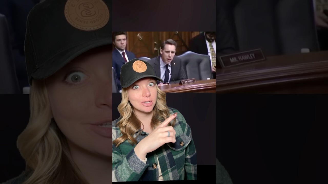Hawley Makes Anti-2A Judge Squirm #2ndamendment #shortsvideo #shortsfeed #shorts