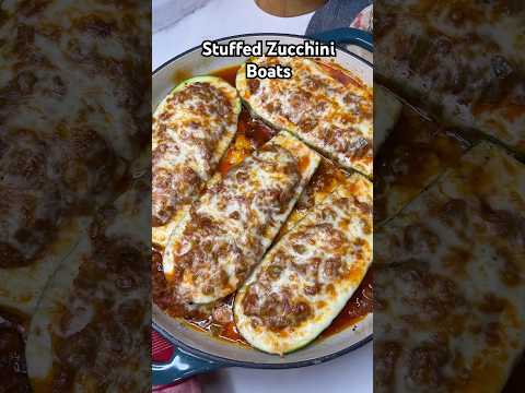 Stuffed Zucchini Boats Recipe!