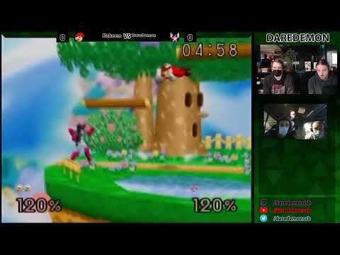 House of X-Smash - SSB64 Singles - Hakeem (Mario, Samus, Puff) vs DareDemon (Falcon, Link)