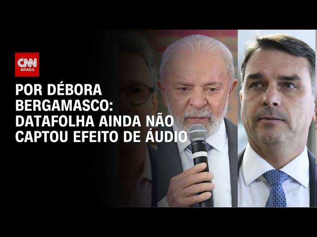 Análise: Datafolha ainda não captou repercussão das conversas entre Flávio e Vorcaro | AGORA CNN