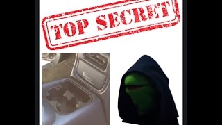 Secret hiding compartment: Chevy Silverado, GMC SIERRA