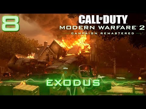 Call of Duty: Modern Warfare 2 Remastered - Walkthrough - Mission 8 - Exodus (VETERAN)
