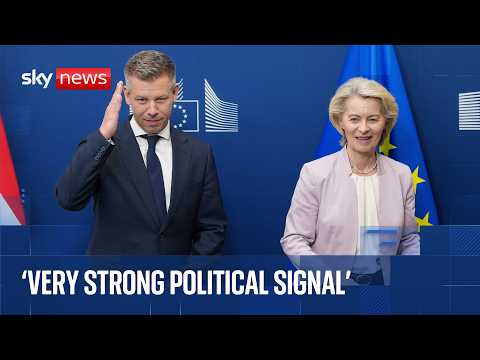 New Hungarian PM and EU president deliver joint statement