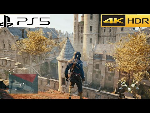Assassin's Creed Unity (PS5) stealth and brutal combat gameplay (4K-6OFPS hdr)