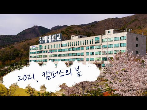 김해대학교 캠퍼스의 봄