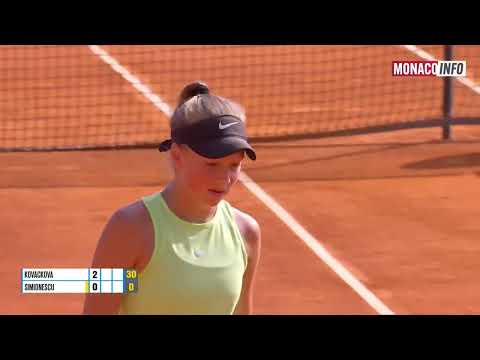Alena Kovackova [1] - Diana-Ioana Simionescu [2] (TE Junior Masters 16&U 2022 F)