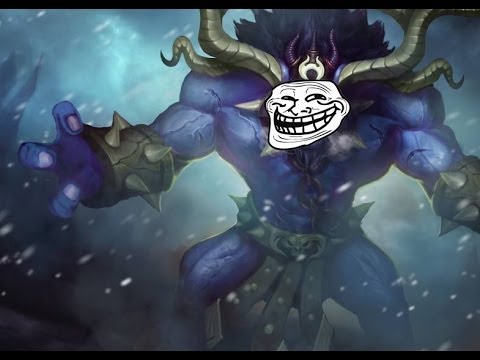 Alistar headbutts the **** out of Udyr in LoL URF