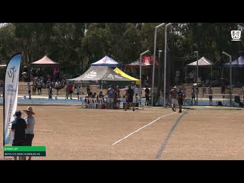Boys U13 200m Hurdles Timed Final 2 : 2024-25 State Track and Field Championships