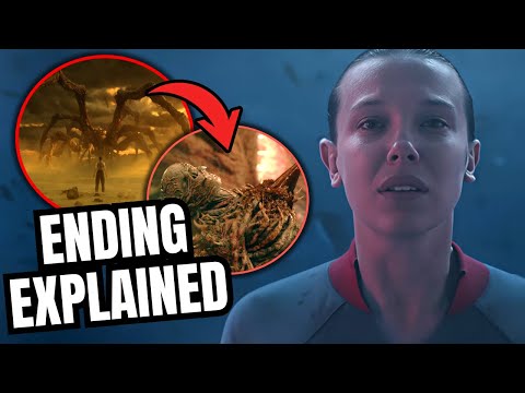 STRANGER THINGS Season 5 Part 3 Ending Explained What happened to Eleven in the end?