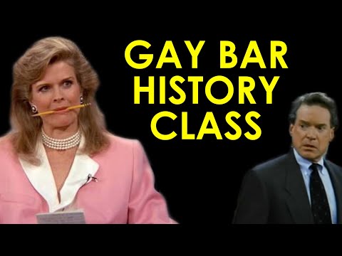 Murphy Brown Goes to a Gay Bar