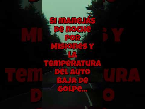 NO MIRES el espejo retrovisor en la Ruta 12... 🌫️👁️