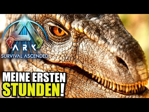 My first hours in Ark Survival Ascended