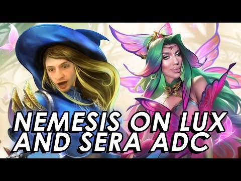 BEST SERA WITH NEMESIS ON LUX SUP | BOTLANE SISSIES😭😭😭