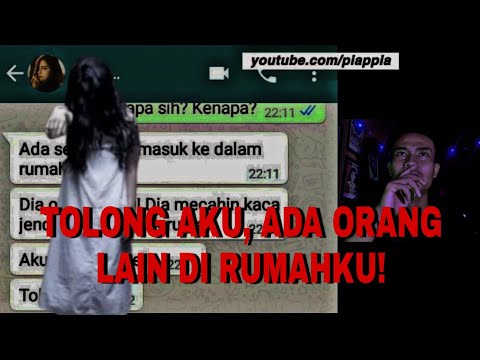 ADA ORANG LAIN DIRUMAH KU😱 | REACTION CHAT HISTORY HORROR INDONESIA‼️