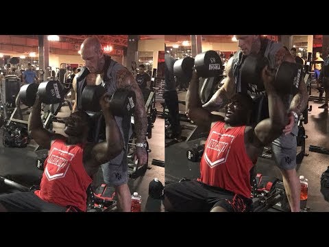 Anthony Johnson powerful training after retirement New | Training World
