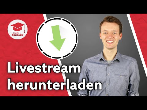 Eigenen YouTube-Livestream herunterladen (und bearbeiten) - Wie geht das? #WiegehtYouTube