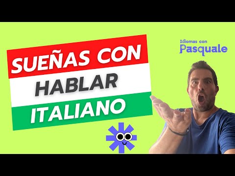 ¿Sueñas con hablar italiano 🇮🇹✨