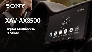 Sony XAV-AX8500 Digital Multimedia Car Receiver (with Audio Description) | Official Video