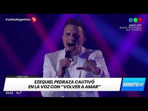 Ezequiel Pedraza interpretó un tema de Cristian Castro en "La Voz Argentina"- Minuto Argentina 🇦🇷