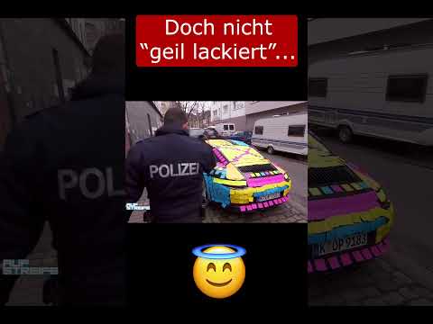 Ein Porsche voll mit Post-Its 😂​ #notiert