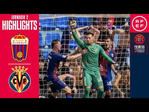 Resumen #PrimeraFederación | CD Eldense 1-0 Villarreal CF "B" | Jornada 2 | Temporada 2025/26