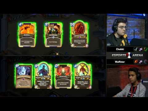 Chakki vs. Waffster - $25k Hearthstone Invitational Group Stage
