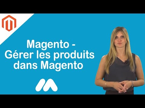 Magento Gérer les produits dans Magento Tuto Magento Market Academy par Guillaume Sanchez