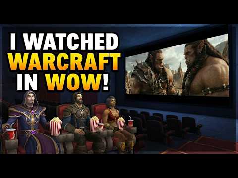 I watched the Warcraft Movie INSIDE World of Warcraft!
