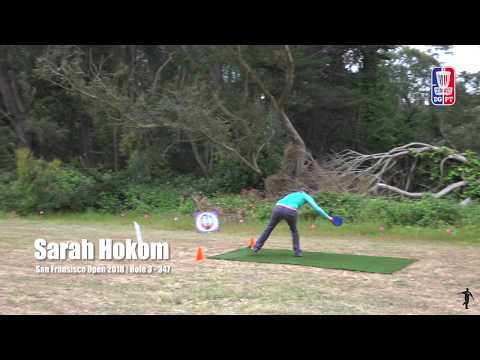 Ace - Disc Golf Hole in One - Sarah Hokom - 2018 San Francisco Open - Disc Golf Pro Tour