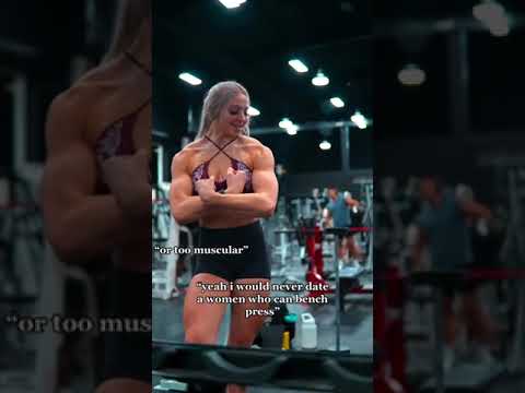 a Strong Cute Abortable Pretty Smart Nice Muscle Girl