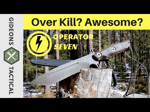 Over Kill Or Awesome? TOPS Knives Operator 7