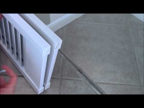 How to install bifold door