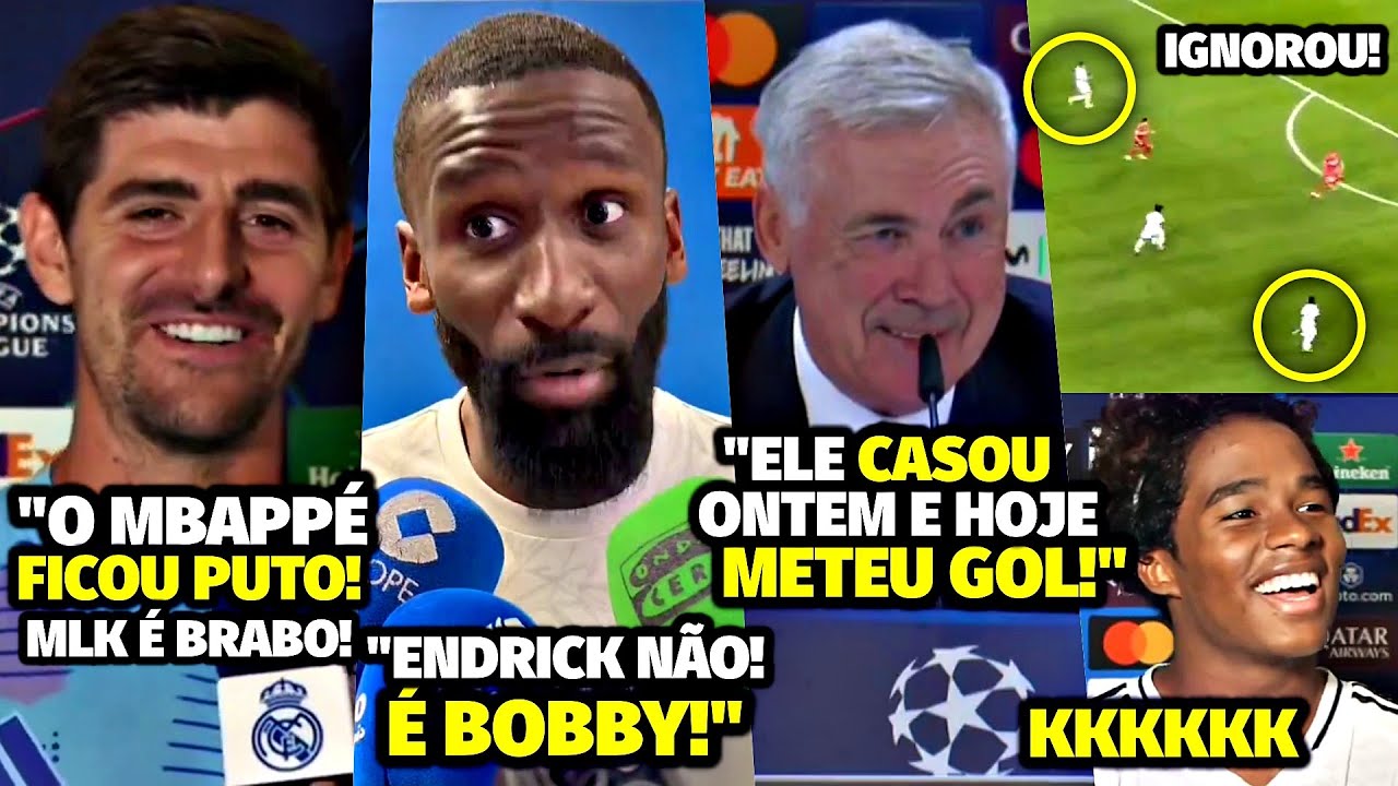 OLHA A REAÇÃO AO PRIMEIRO GOL DO ENDRICK NA CHAMPIONS LEAGUE! Real Madrid vs Stuttgart
