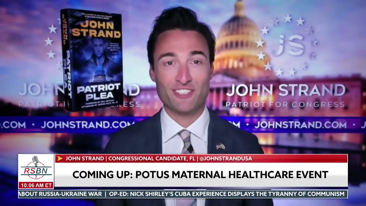 WATCH: Florida Congressional Candidate John Strand Speaks with RSBN - 05/11/26