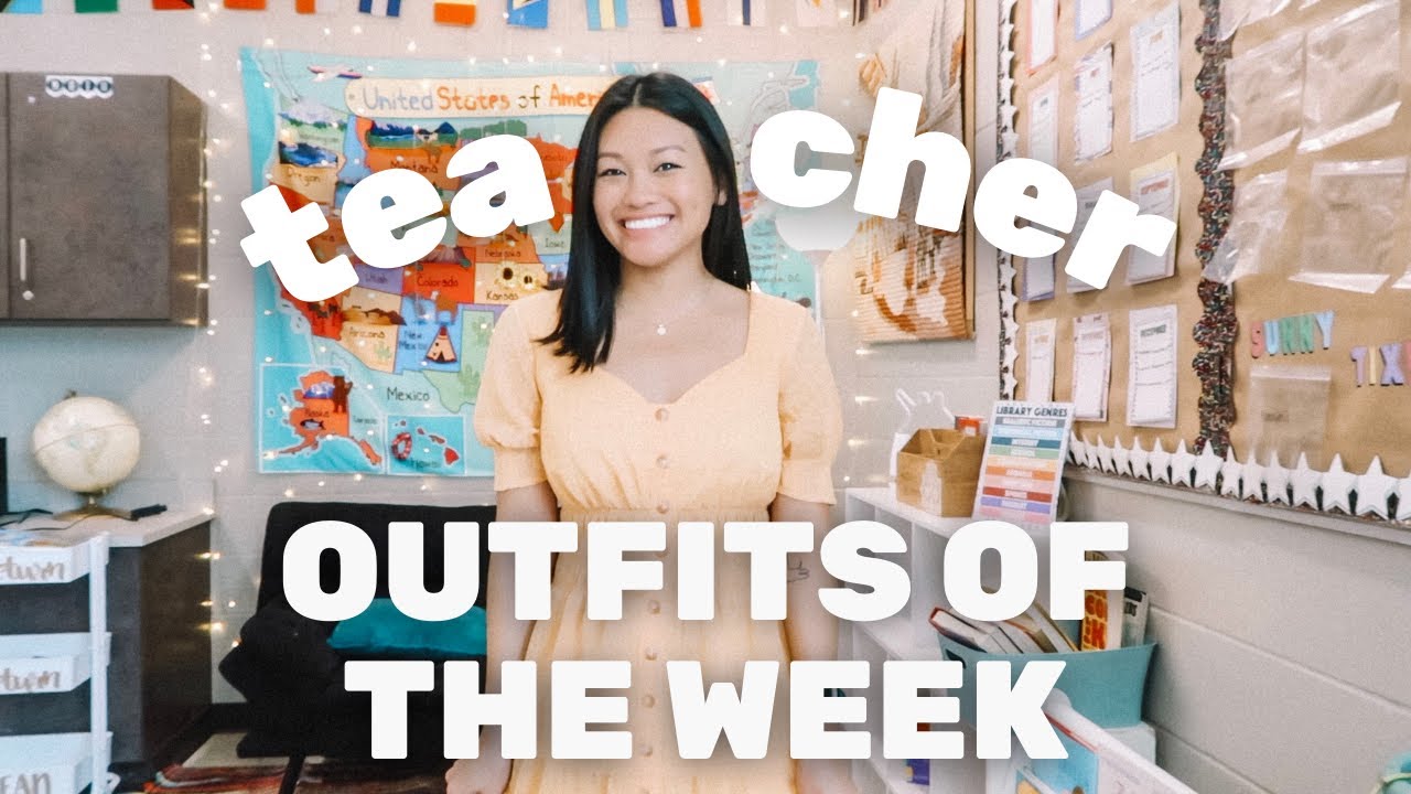 TEACHER OUTFITS OF THE WEEK #3  | teacher style box!