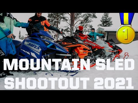 MOUNTAIN SLED SHOOTOUT 2021 - WHICH IS THE BEST SLED? (ENGLISH SUBTITLES)