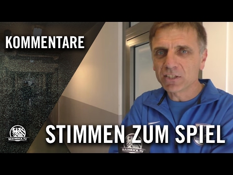 Die Stimmen zum Spiel (Kickers Offenbach - SG Rosenhöhe, U17 B-Junioren, Hessenliga) | MAINKICK.TV
