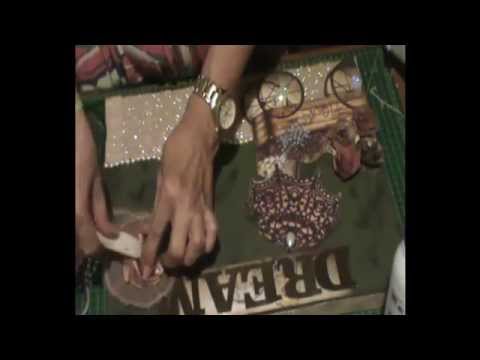 CAIXA VINTAGE EM SCRAP DECOR