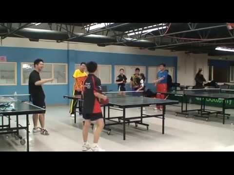 Wu Hao Forehand with power