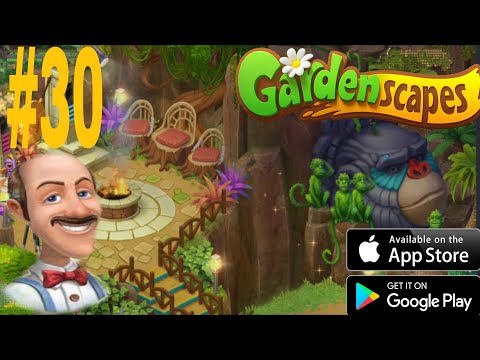 4 .Gardenscapes 🌳🌹🌻 #30  Open new area