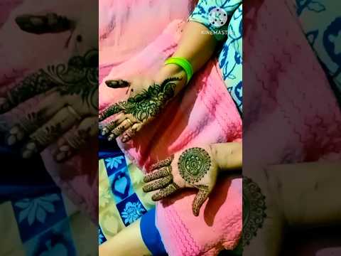Teej mehndi design #sawan mehandi #trading #vlog #Tejpal Anshu vlogs 😍😍😍