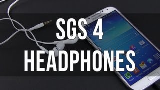 Video thumbnail for Samsung Galaxy S4 headphones / headset review by UltrabookReview
